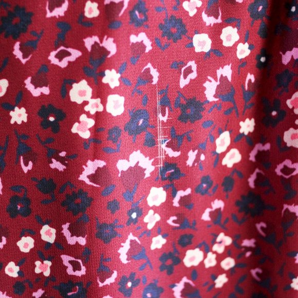 Flower pattern adjustable waist summer dress - Picture 6 of 8